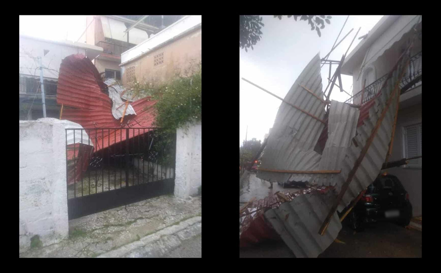 Μεγάλα προβλήματα από το πέρασμα ανεμοστρόβιλου: Έφυγε η σκεπή από το γυμναστήριο του 2ου και 3ου Γυμνασίου Ζακύνθου Μεγάλα προβλήματα από το πέρασμα ανεμοστρόβιλου: Έφυγε η σκεπή από το γυμναστήριο του 2ου και 3ου Γυμνασίου Ζακύνθου