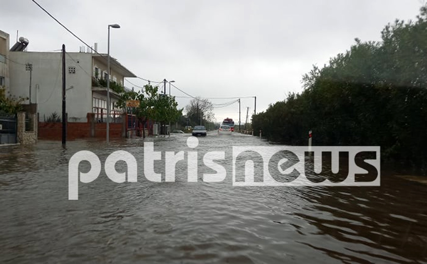 Το κύμα κακοκαιρίας «σφυροκοπά» την Ηλεία Το κύμα κακοκαιρίας «σφυροκοπά» την Ηλεία