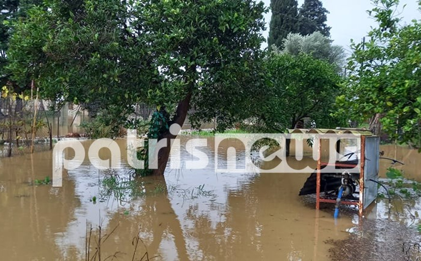 Το κύμα κακοκαιρίας «σφυροκοπά» την Ηλεία Το κύμα κακοκαιρίας «σφυροκοπά» την Ηλεία