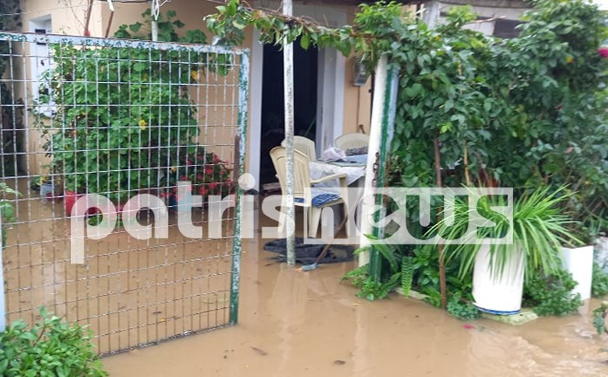 Το κύμα κακοκαιρίας «σφυροκοπά» την Ηλεία Το κύμα κακοκαιρίας «σφυροκοπά» την Ηλεία