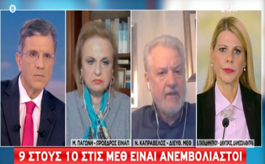 Κορονοϊός – Καπραβέλος: Μέχρι τα Χριστούγεννα θα έχουμε εκατόμβη νεκρών