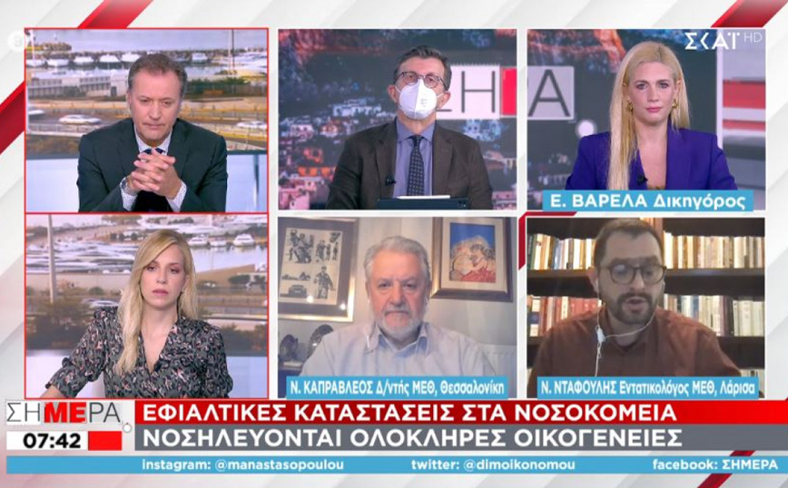 Κορονοϊός &#8211; Προειδοποίηση Καπραβέλου: Θα έχουμε εκατόμβη νεκρών εάν δεν γίνει υποχρεωτικός εμβολιασμός