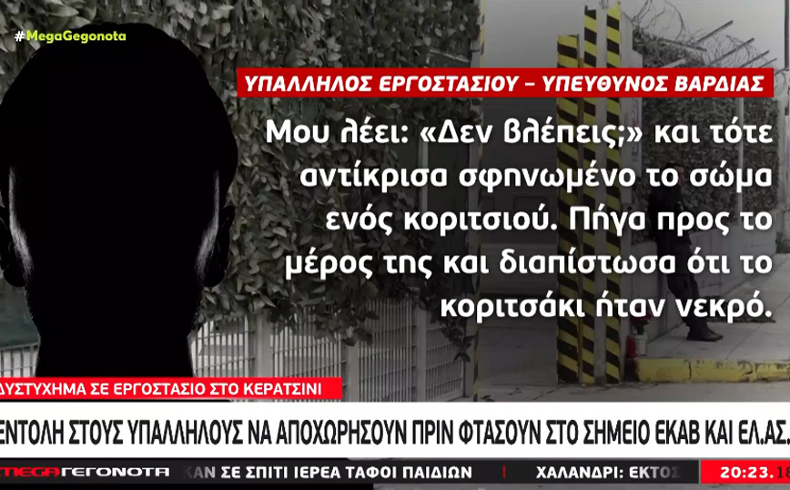 Κερατσίνι: Μαρτυρίες των εργαζομένων «καίνε» τους υπεύθυνους του εργοστασίου για τον θάνατο της 8χρονης