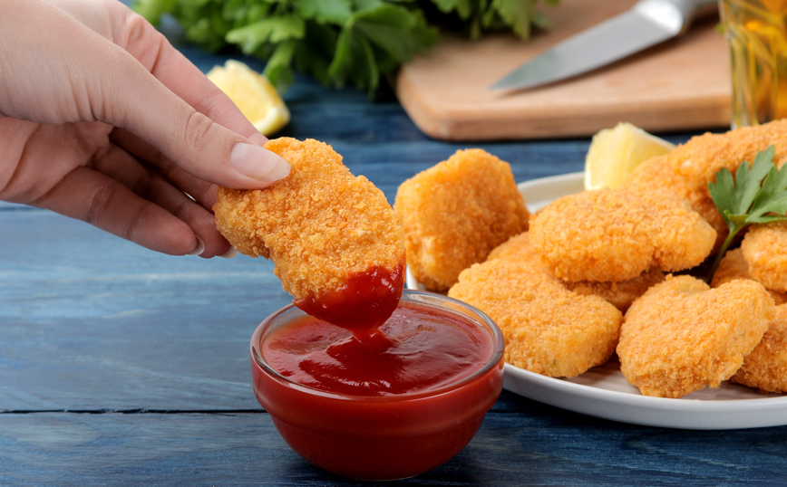 Κέτσαπ με κοτομπουκές