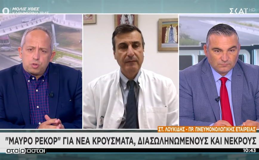 Κορονοϊός – Λουκίδης: Η ανοσία φθίνει με τον χρόνο – Όχι σε μεικτούς χώρους στην εστίαση σε περιοχές με υψηλό ιικό φορτίο