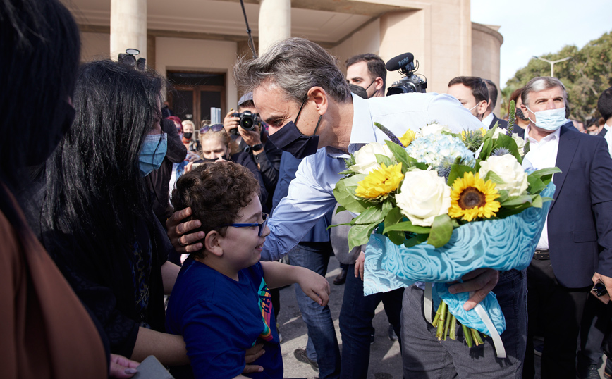 Στη Ρόδο ο Κυριάκος Μητσοτάκης