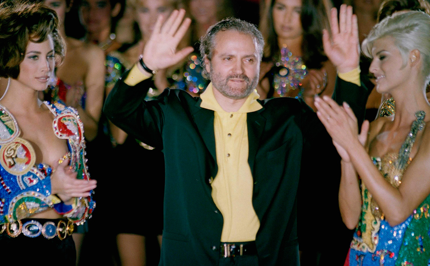 Ο Τζιάνι Βερσάτσε σε επίδειξη μόδας