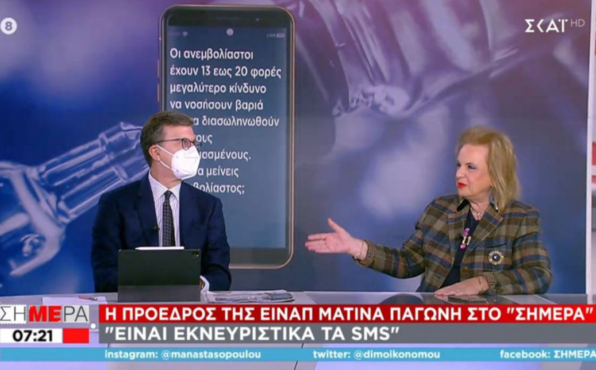 Κορονοϊός – Παγώνη: Πολύ σοβαρό το πρόβλημα στη Βόρεια Ελλάδα – Έγιναν 5 μεταφορές ασθενών στην Αθήνα