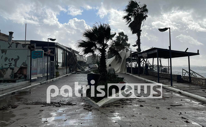 Άνεμοι σε Παλούκι και Κουρούτα Άνεμοι σε Παλούκι και Κουρούτα