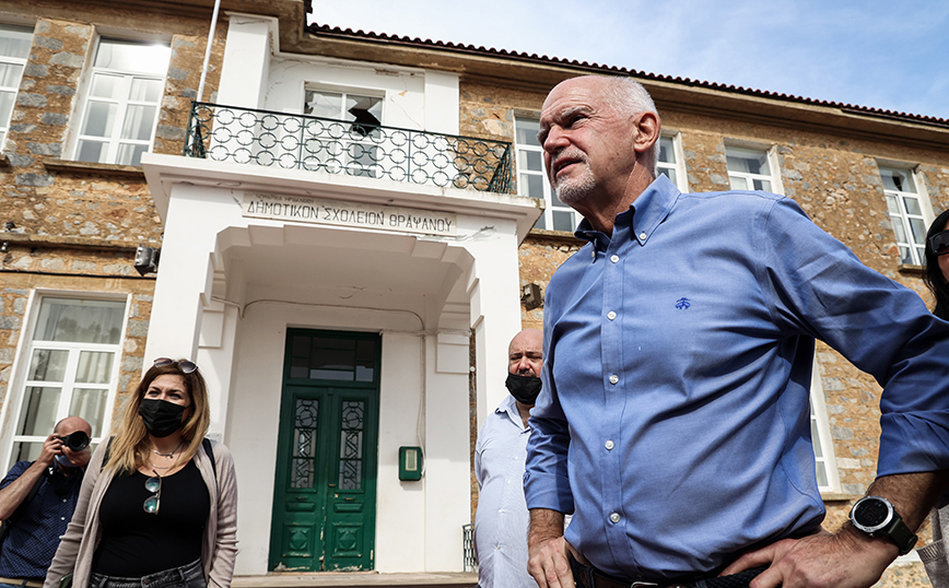 Γιώργος Παπανδρέου: Επισκέφθηκε τους σεισμόπληκτους στην Κρήτη Γιώργος Παπανδρέου: Επισκέφθηκε τους σεισμόπληκτους στην Κρήτη