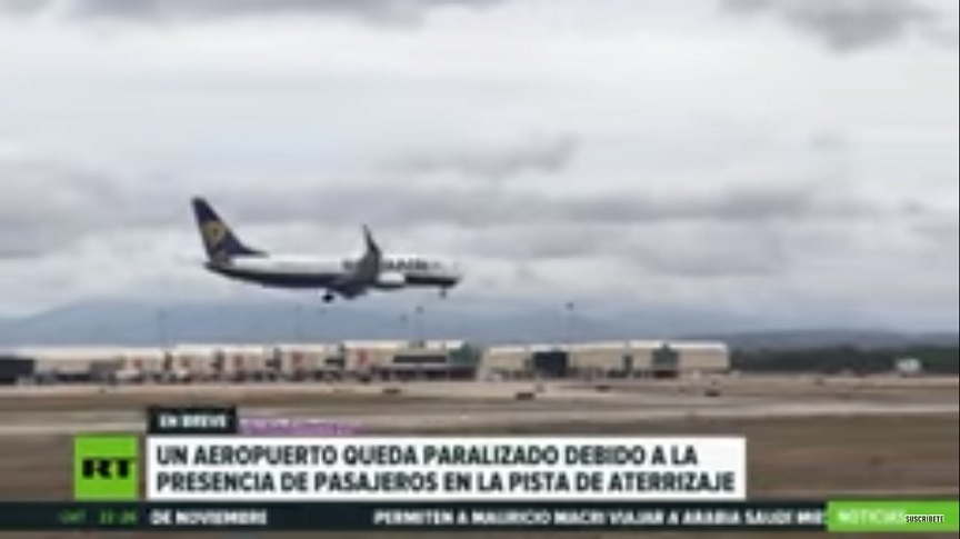 «Έστησαν» αναγκαστική προσγείωση αεροσκάφους προκειμένου να εισέλθουν παράνομα στην Ισπανία