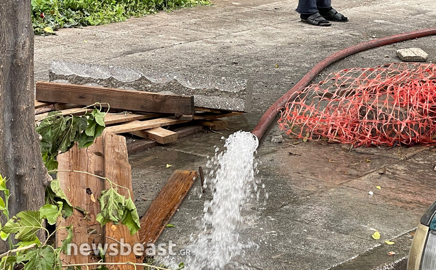 Καλλιθέα πλημμύρα Καλλιθέα πλημμύρα