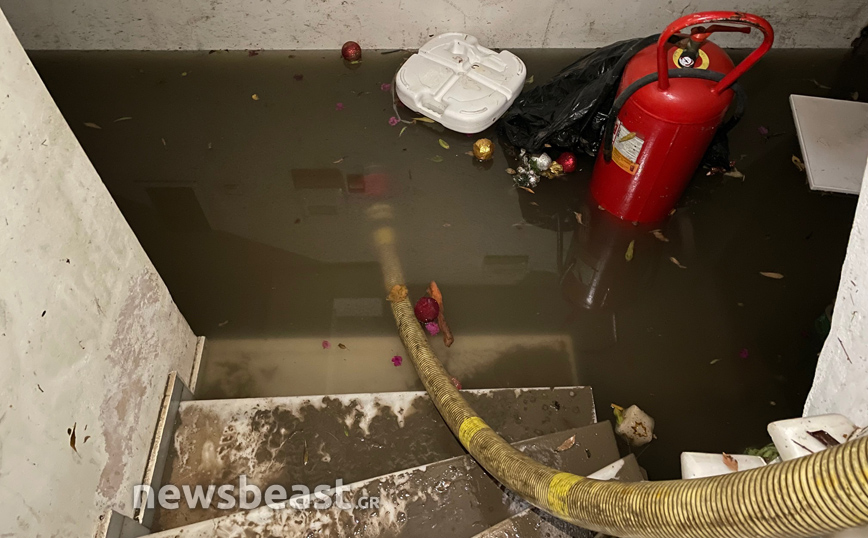 Καλλιθέα πλημμύρα Καλλιθέα πλημμύρα