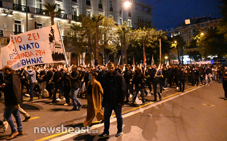 Πολυτεχνείο: Στην Αμερικανική πρεσβεία η πορεία &#8211; 6.000 αστυνομικοί στους δρόμους