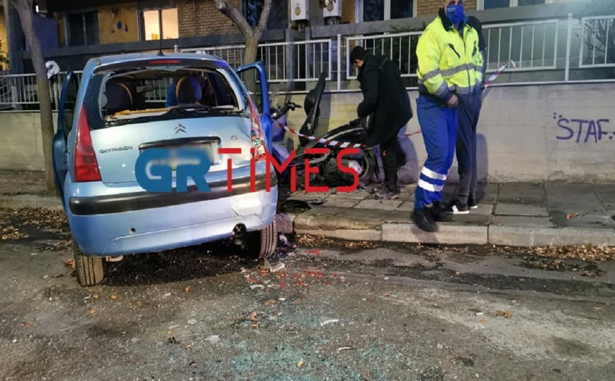 Θεσσαλονίκη: “Τρελή” πορεία λεωφορείου-Κατέληξε σε σταθμευμένα οχήματα Θεσσαλονίκη: “Τρελή” πορεία λεωφορείου-Κατέληξε σε σταθμευμένα οχήματα