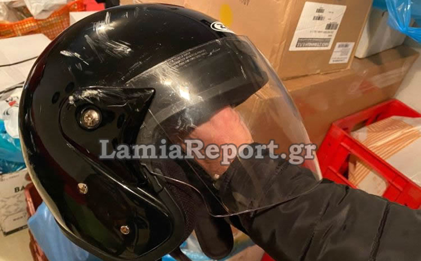 Λαμία: «Αν δεν φορούσα κράνος, τώρα δεν θα ζούσα»