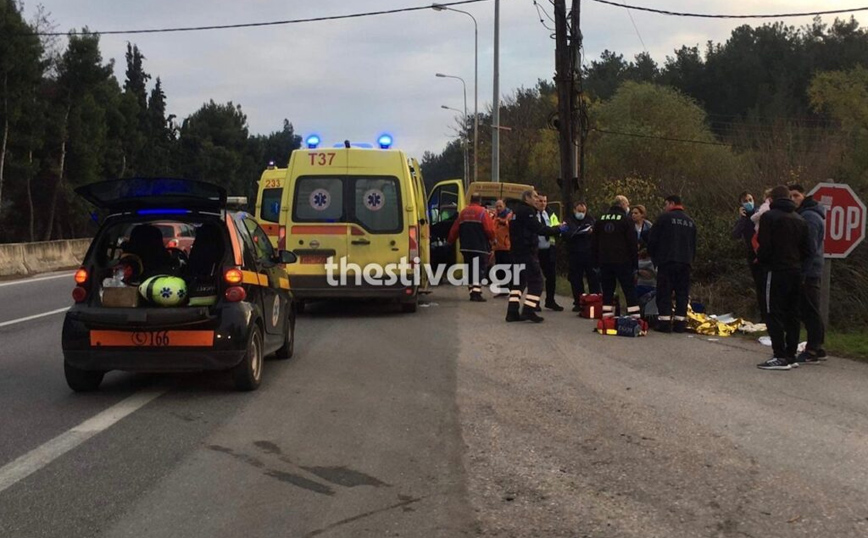 Θεσσαλονίκη: επτά παιδιά στο τροχαίο με το σχολικό