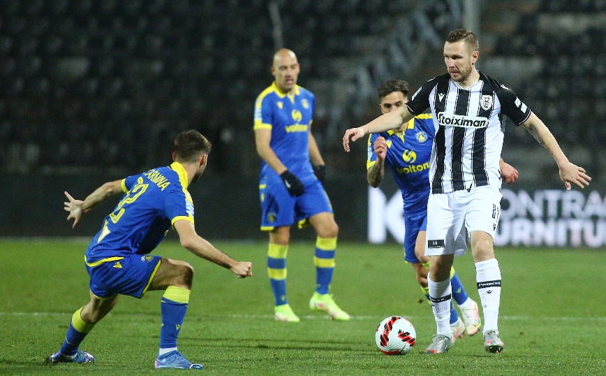 Φάση από τον αγώνα ΠΑΟΚ - Αστέρας Τρίπολης Φάση από τον αγώνα ΠΑΟΚ - Αστέρας Τρίπολης