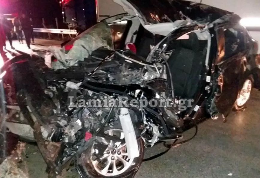 Λαμία: Τροχαίο ατύχημα μεταξύ νταλίκας και αυτοκινήτου &#8211; Δύο σοβαρά τραυματίες