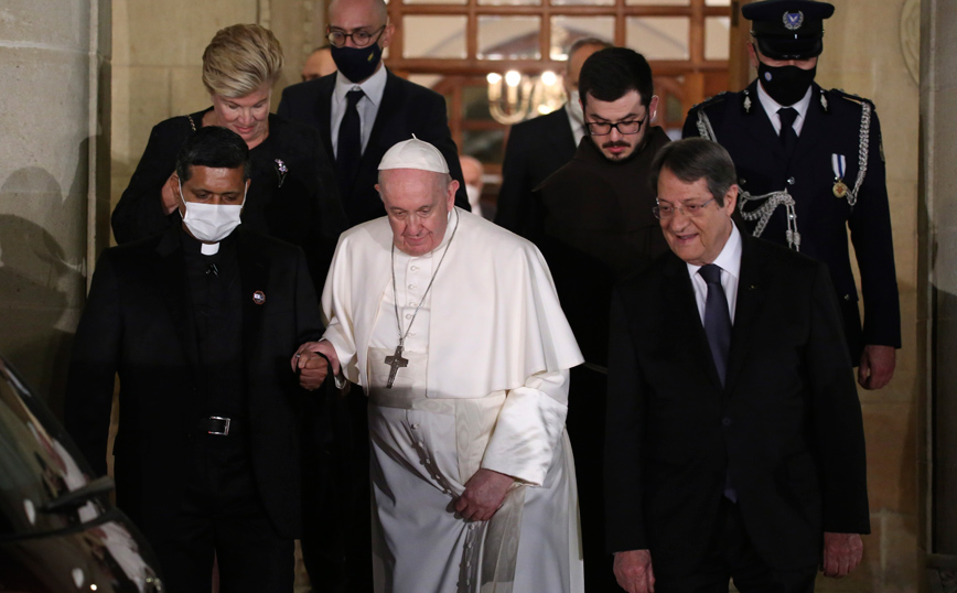 Στη Λευκωσία ο Πάπας Φραγκίσκος