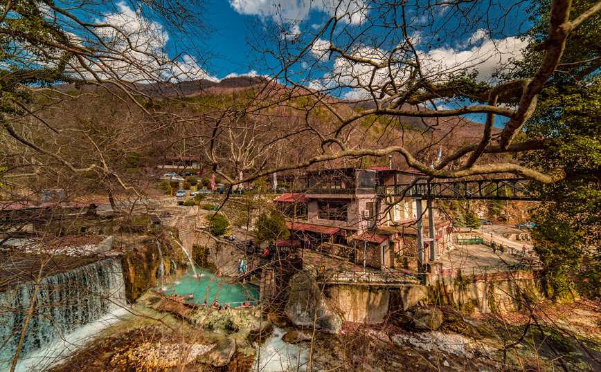 Τα Λουτρά Πόζαρ από ψηλά