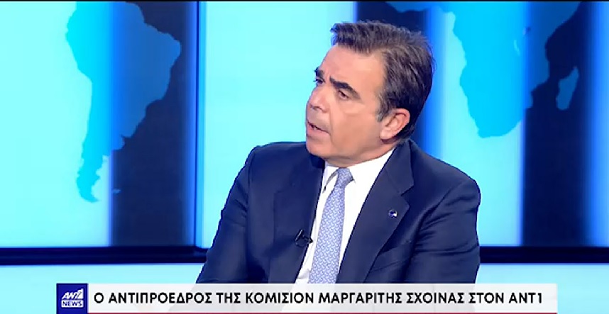 Μαργαρίτης Σχοινάς: Δεν πάμε σε γενικευμένο lockdown στην Ευρώπη