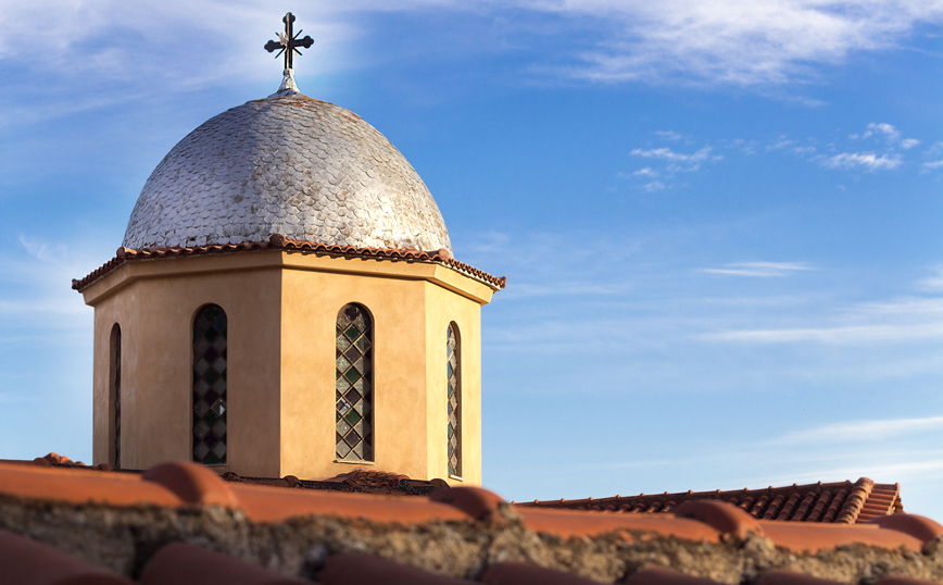 Ο τρούλος του Αγίου Νικολάου στο Μεταξοχώρι Ο τρούλος του Αγίου Νικολάου στο Μεταξοχώρι