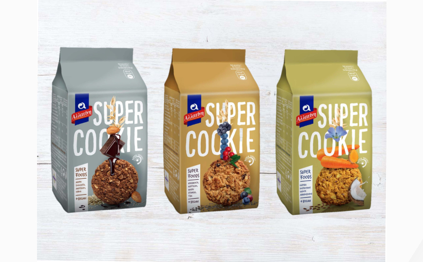 Νέα μπισκότα ΑΛΛΑΤΙΝΗ Super Cookie
