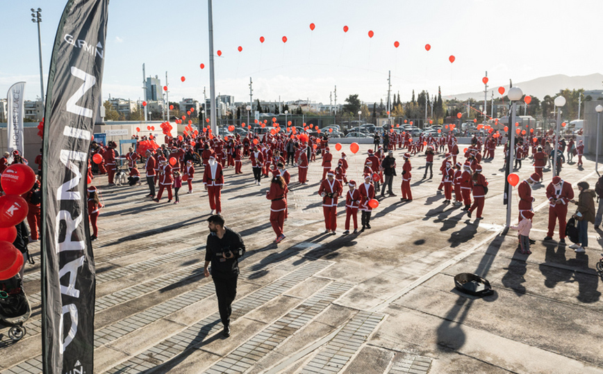 To 7o Santa Run έφερε τα Χριστούγεννα στο Ο.Α.Κ.Α «Σπύρος Λούης»!