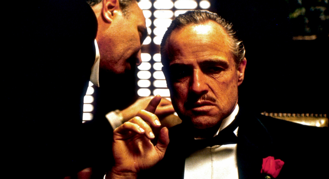 Μάρλον Μπράντο στον Νονό Μάρλον Μπράντο στον Νονό