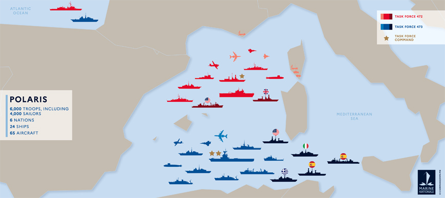 Ολοκληρώνεται αύριο η κοινή ναυτική άσκηση ελληνικών και γαλλικών δυνάμεων στη Μεσόγειο Ολοκληρώνεται αύριο η κοινή ναυτική άσκηση ελληνικών και γαλλικών δυνάμεων στη Μεσόγειο