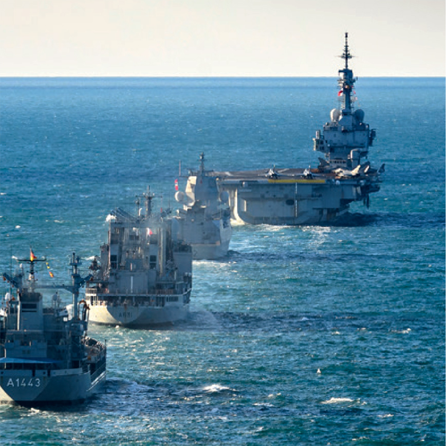 Ολοκληρώνεται αύριο η κοινή ναυτική άσκηση ελληνικών και γαλλικών δυνάμεων στη Μεσόγειο Ολοκληρώνεται αύριο η κοινή ναυτική άσκηση ελληνικών και γαλλικών δυνάμεων στη Μεσόγειο