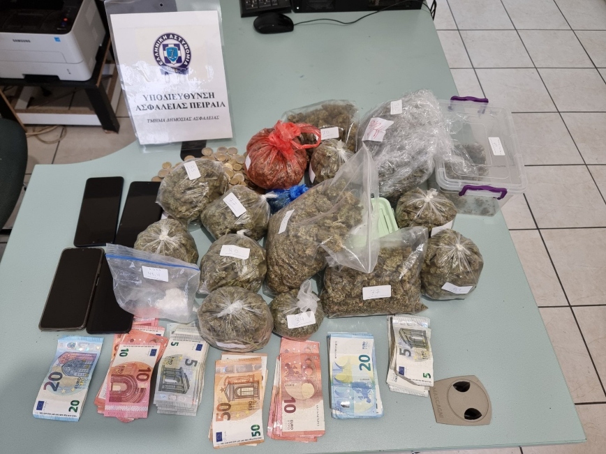 Χειροπέδες σε κύκλωμα με κοκαΐνη και κάνναβη – Οι «καβάτζες» στη Δυτική Αττική
