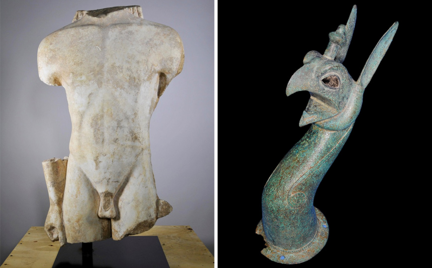 Επιστρέφουν στην Ελλάδα 47 αρχαία αντικείμενα