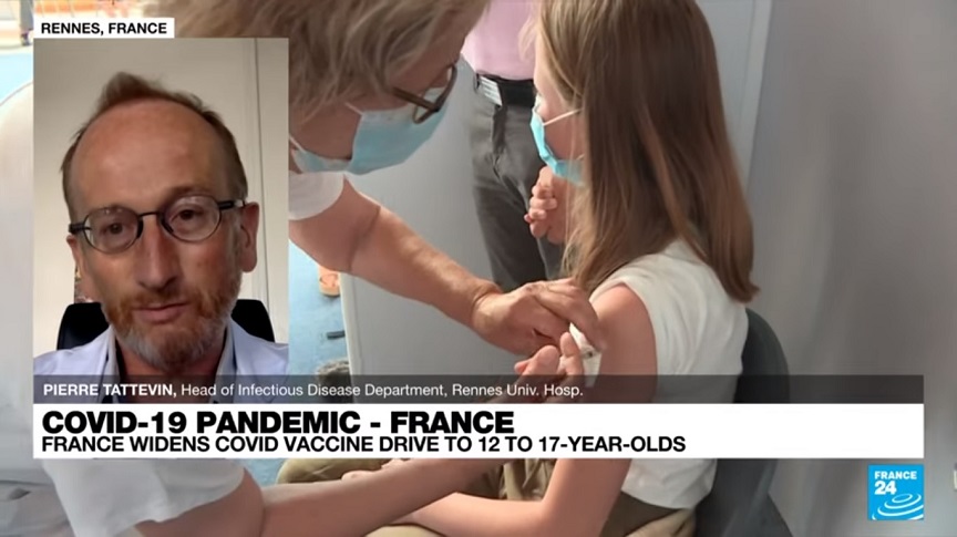 Σχεδόν το 80% των παιδιών άνω των 12 ετών στη Γαλλία έχει εμβολιαστεί κατά του κορονοϊού