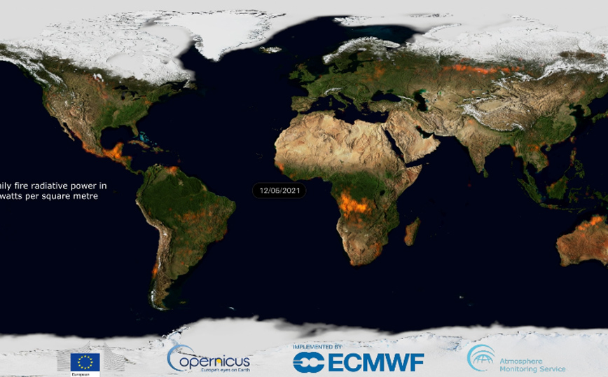 Κοπέρνικος: Ρεκόρ εκπομπών CO2 σε περιοχές της Σιβηρίας, των ΗΠΑ και της Τουρκίας, λόγω των φετινών πυρκαγιών