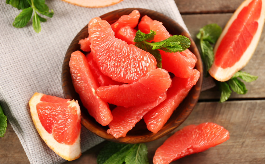 Γκρέιπφρουτ καθαρισμένο Γκρέιπφρουτ καθαρισμένο