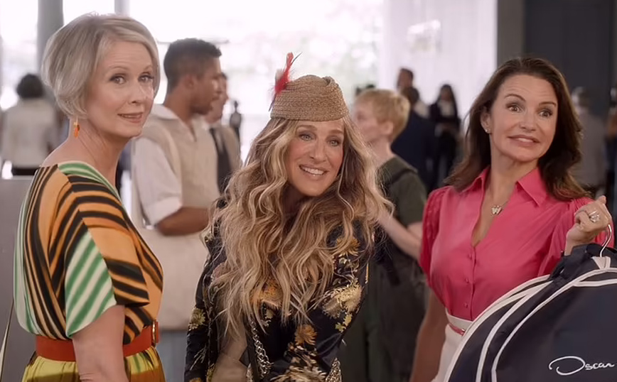 Σκηνή από το νέο Sex and the City Σκηνή από το νέο Sex and the City