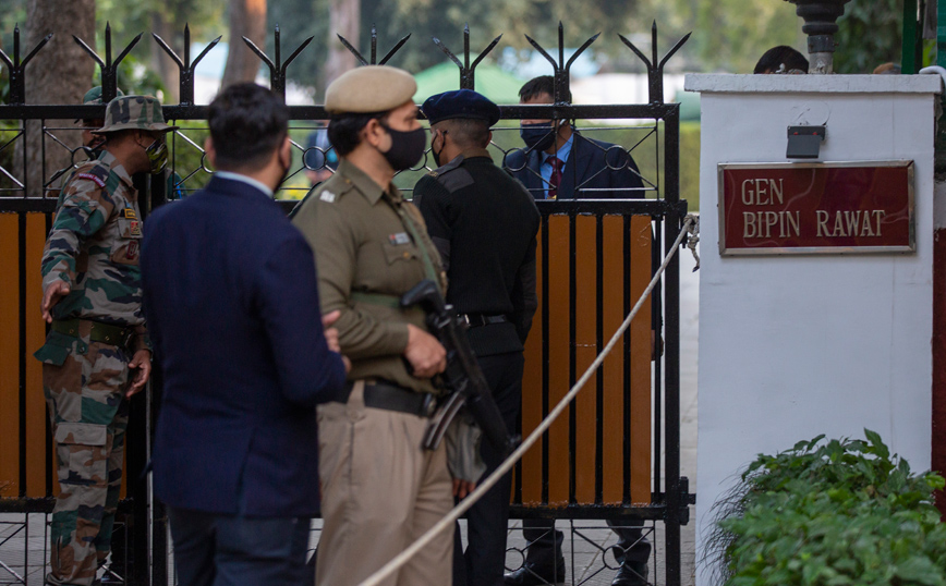 Ινδία συντριβή ελικοπτέρου