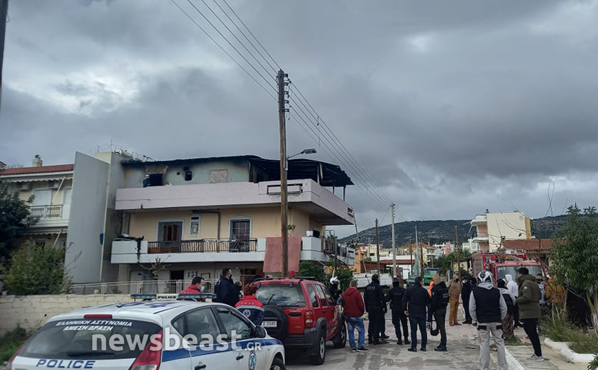 Τραγωδία με δύο νεκρά παιδιά 12 και 13 ετών από φωτιά στο Καματερό &#8211; Εικόνες από το σημείο