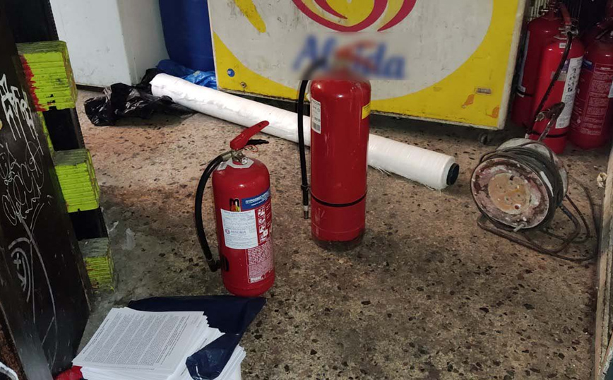 Αστυνομική επιχείρηση σε υπό κατάληψη χώρο