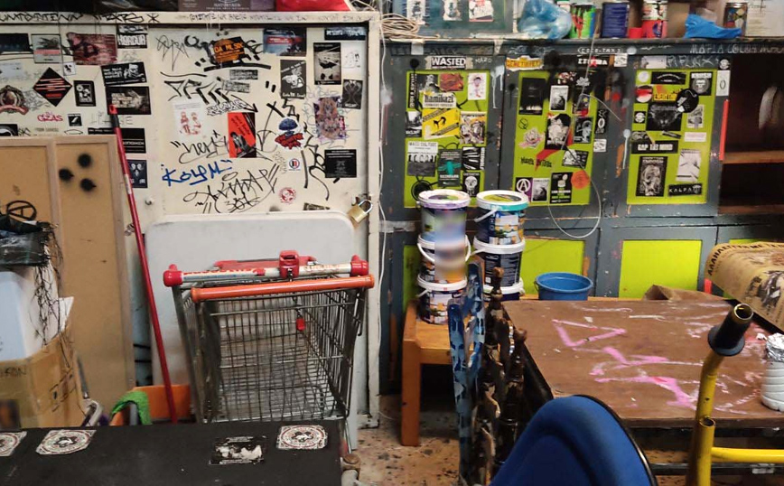 Αστυνομική επιχείρηση σε υπό κατάληψη χώρο