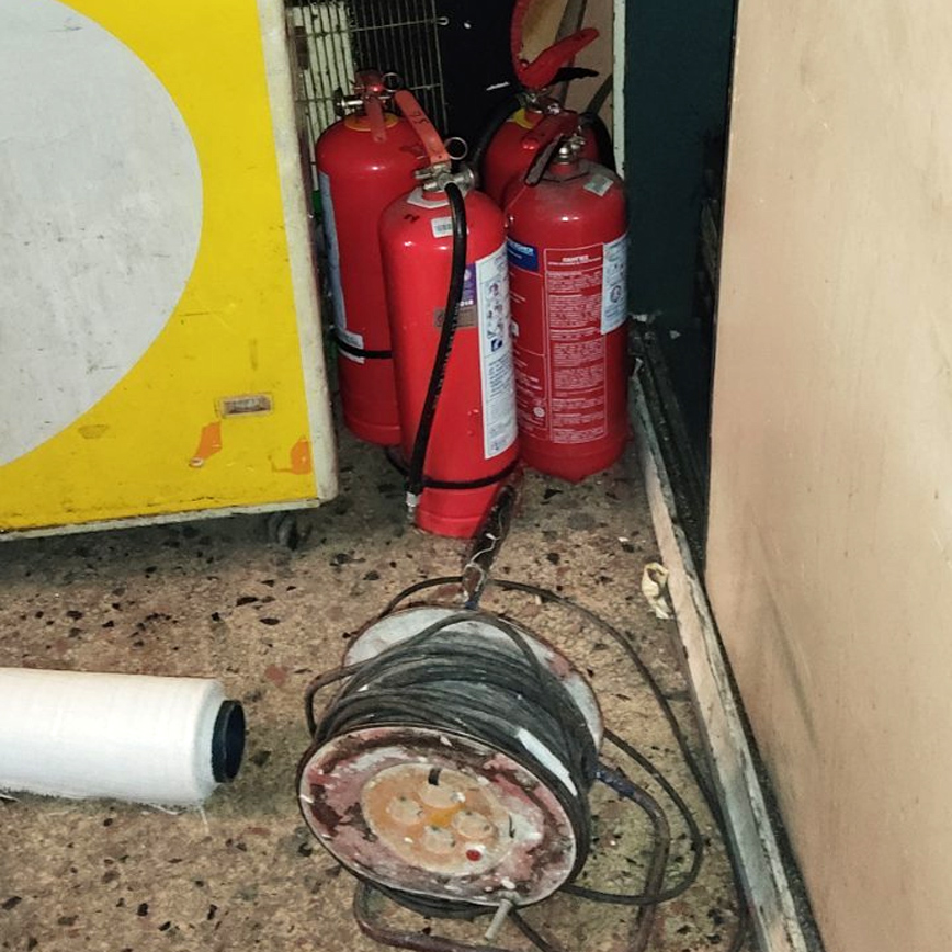 Αστυνομική επιχείρηση σε υπό κατάληψη χώρο