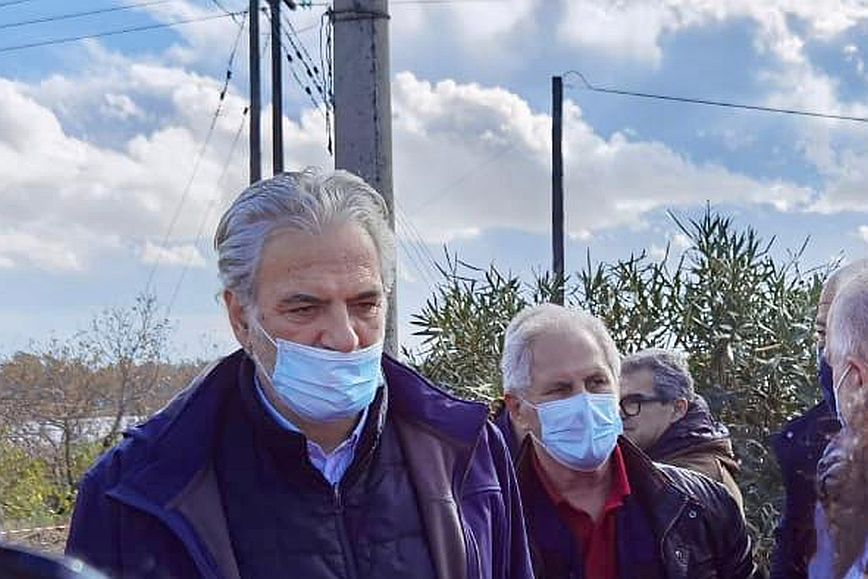 Στυλιανίδης: Πραγματοποίησε αυτοψία στις πληγείσες από την κακοκαιρία περιοχές της Αιτωλοακαρνανίας