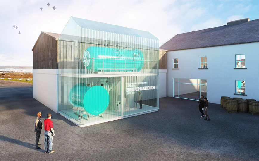 Το αποστακτήριο Bruichladdich Το αποστακτήριο Bruichladdich