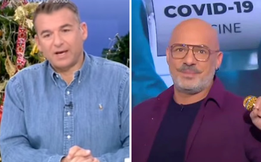 Γιώργος Λιάγκας: Απ’ ό,τι κατάλαβα ο Νίκος Μουτσινάς είπε: «εγώ δεν θα κάνω το εμβόλιο»