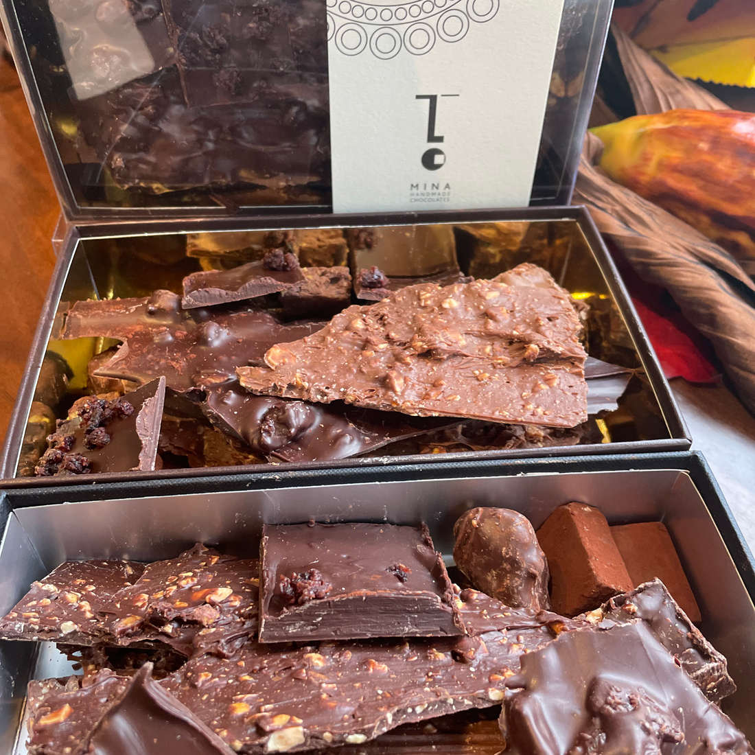 Σοκολάτες Βέλγιο, Μίνα Αποστολίδη