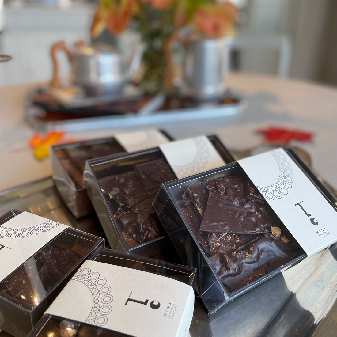 Σοκολάτες Βέλγιο, Μίνα Αποστολίδη