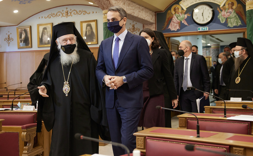 Μητσοτάκης - Ιερά Σύνοδος Μητσοτάκης - Ιερά Σύνοδος