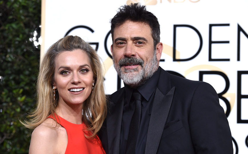 Ο Τζέφρι Ντιν Μόργκαν με τη γυναίκα του Ο Τζέφρι Ντιν Μόργκαν με τη γυναίκα του